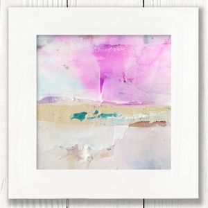 Framed Abstract Painting, by Kathy Morton Stanion - The Journey Continues 2